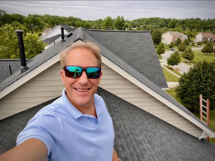 New roof installed after